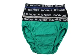 12 X Bonds Mens Hipster Briefs Multicoloured/Black Band As1