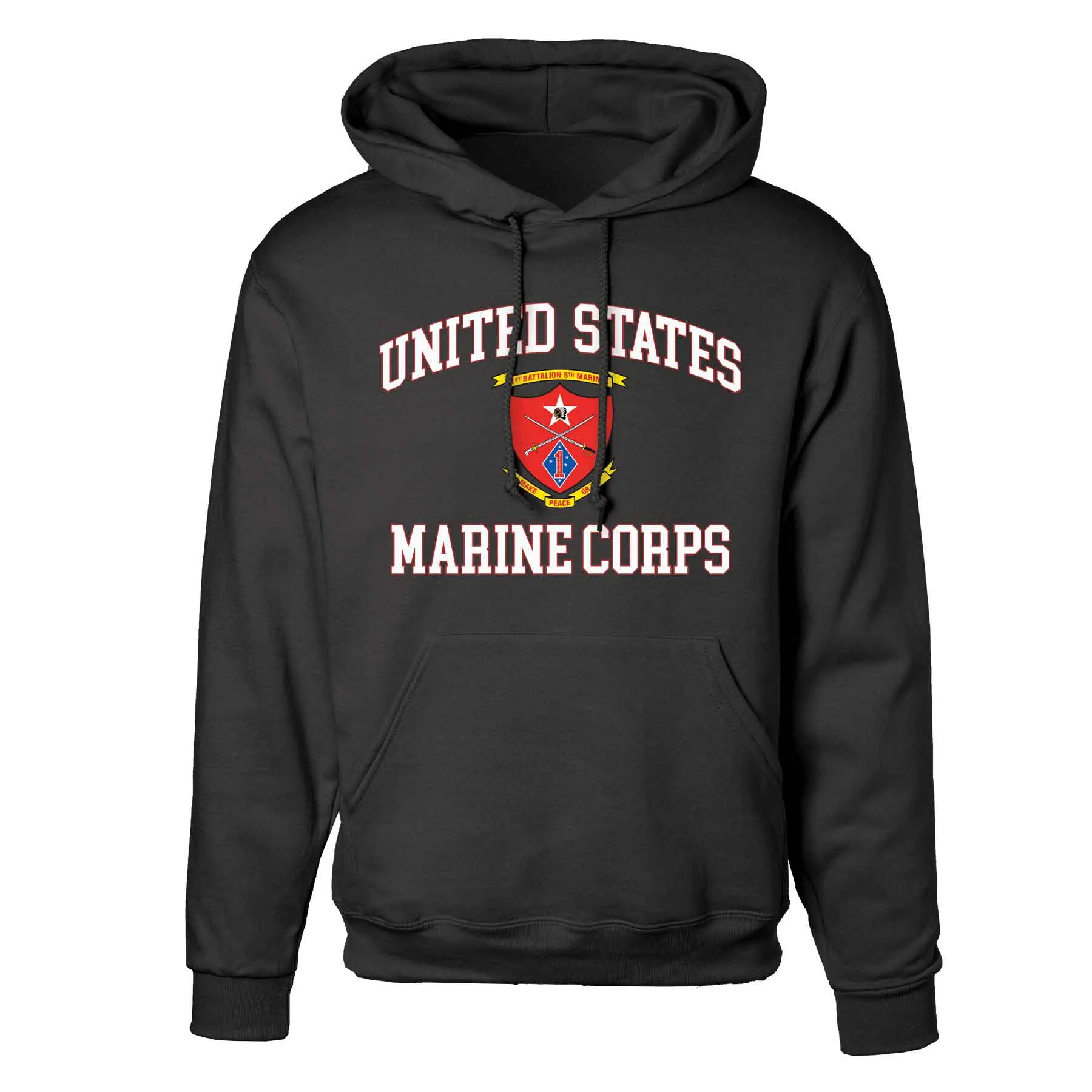 1st Battalion 5th Marines USMC Hoodie