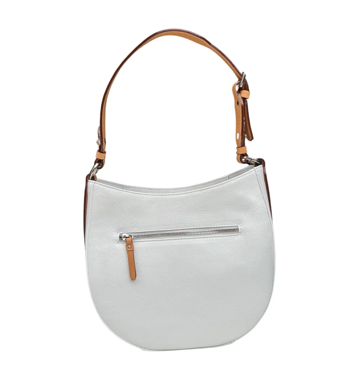 3200465 White Leather Bag