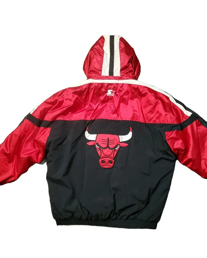 90s Bulls Starter Jacket - William Jacket