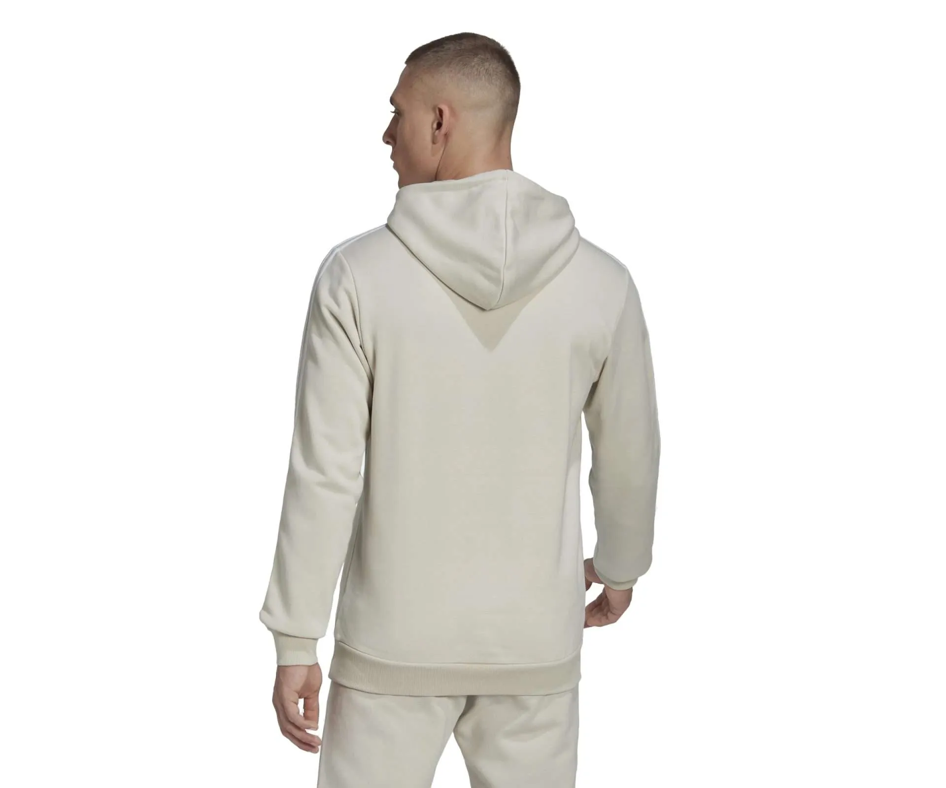 adidas Men’s Essentials Fleece 3 Stripes Hoodie