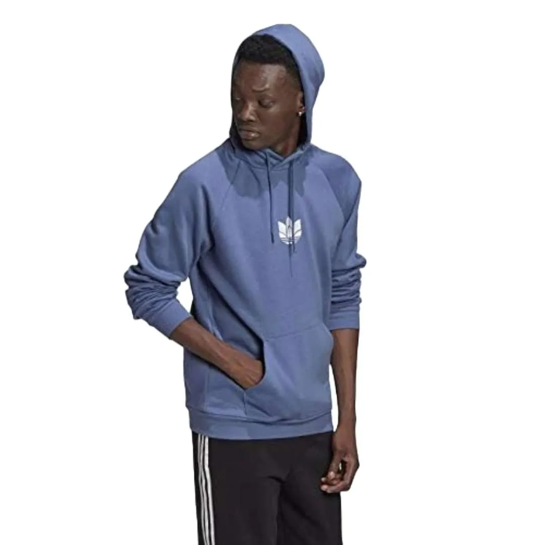 adidas Men’s Loungewear Adicolor 3D Trefoil Graphic Hoodie