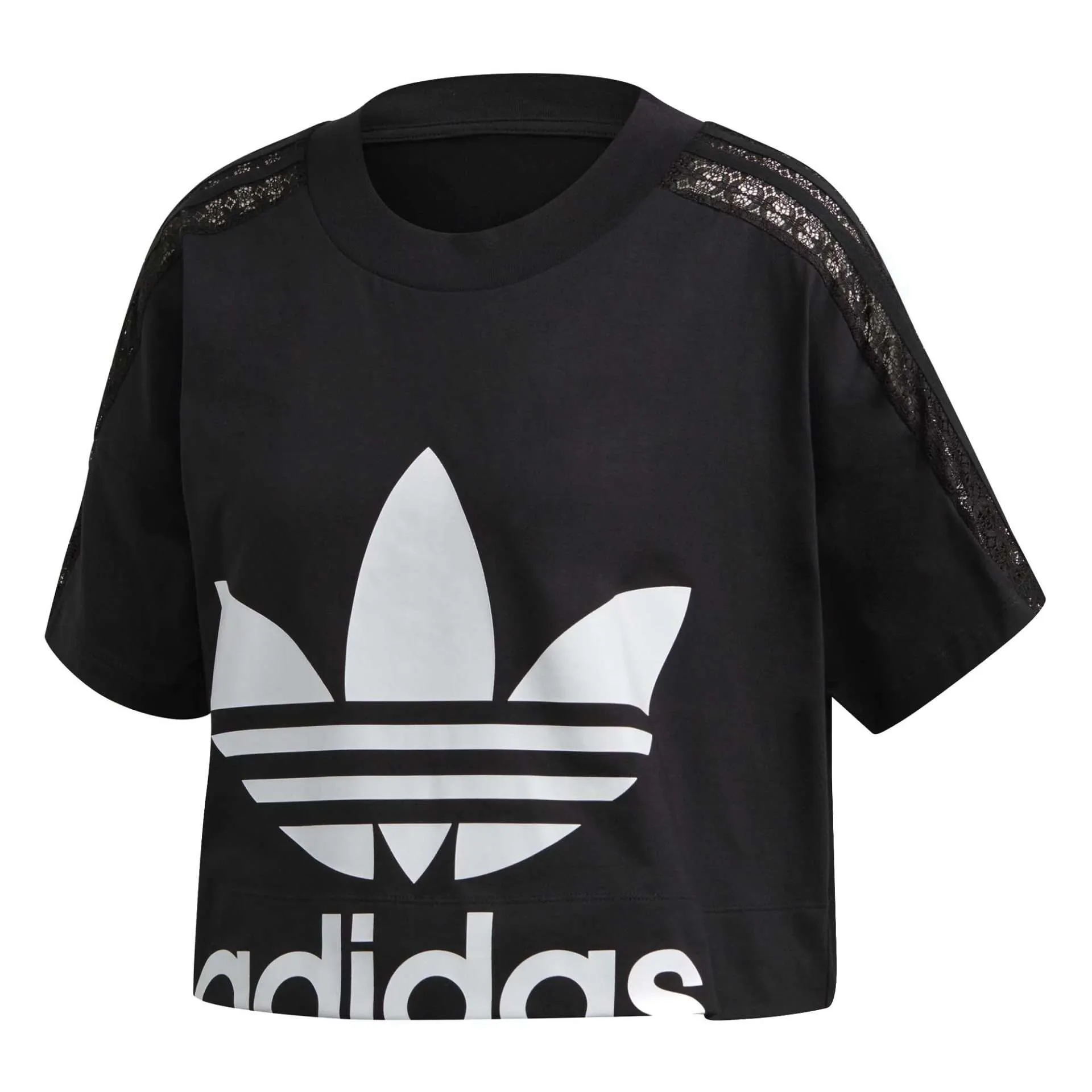 adidas Originals Women’s Cropped Lace Tee