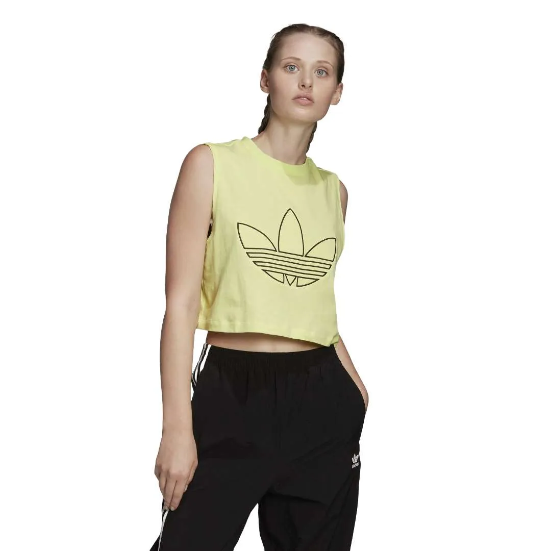 adidas Originals Women’s Cropped Lace Tee