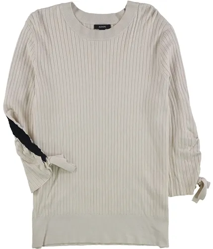 Alfani Womens Race Stripe Pullover Sweater