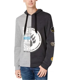 American Rag Mens Asymmetrical Hoodie Sweatshirt