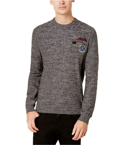 American Rag Mens Patched Pullover Sweater