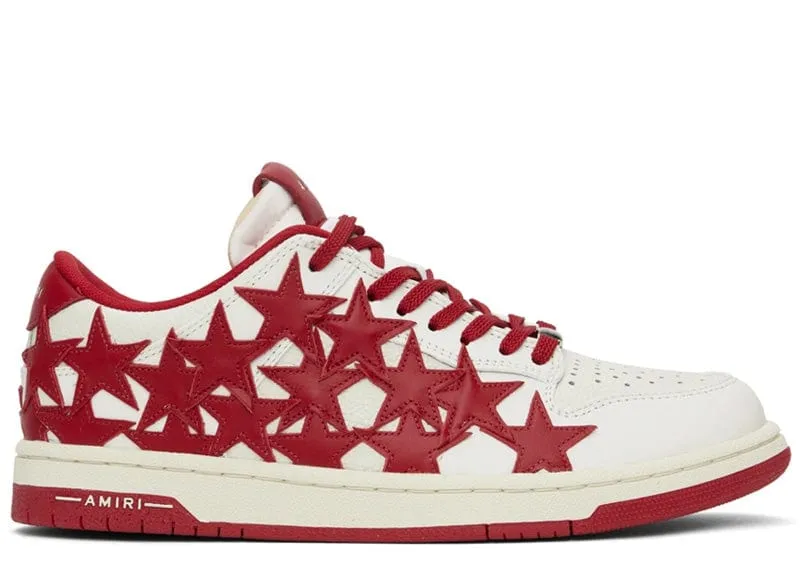 Amiri Stars Low Sneaker Red