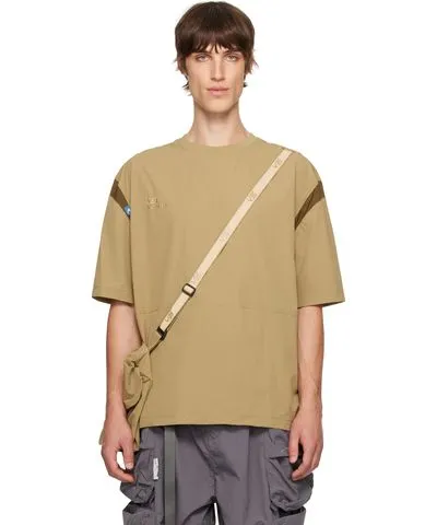 Archival Reinvent Beige WIND AND SEA Edition Curve Bag & T-shirt Set