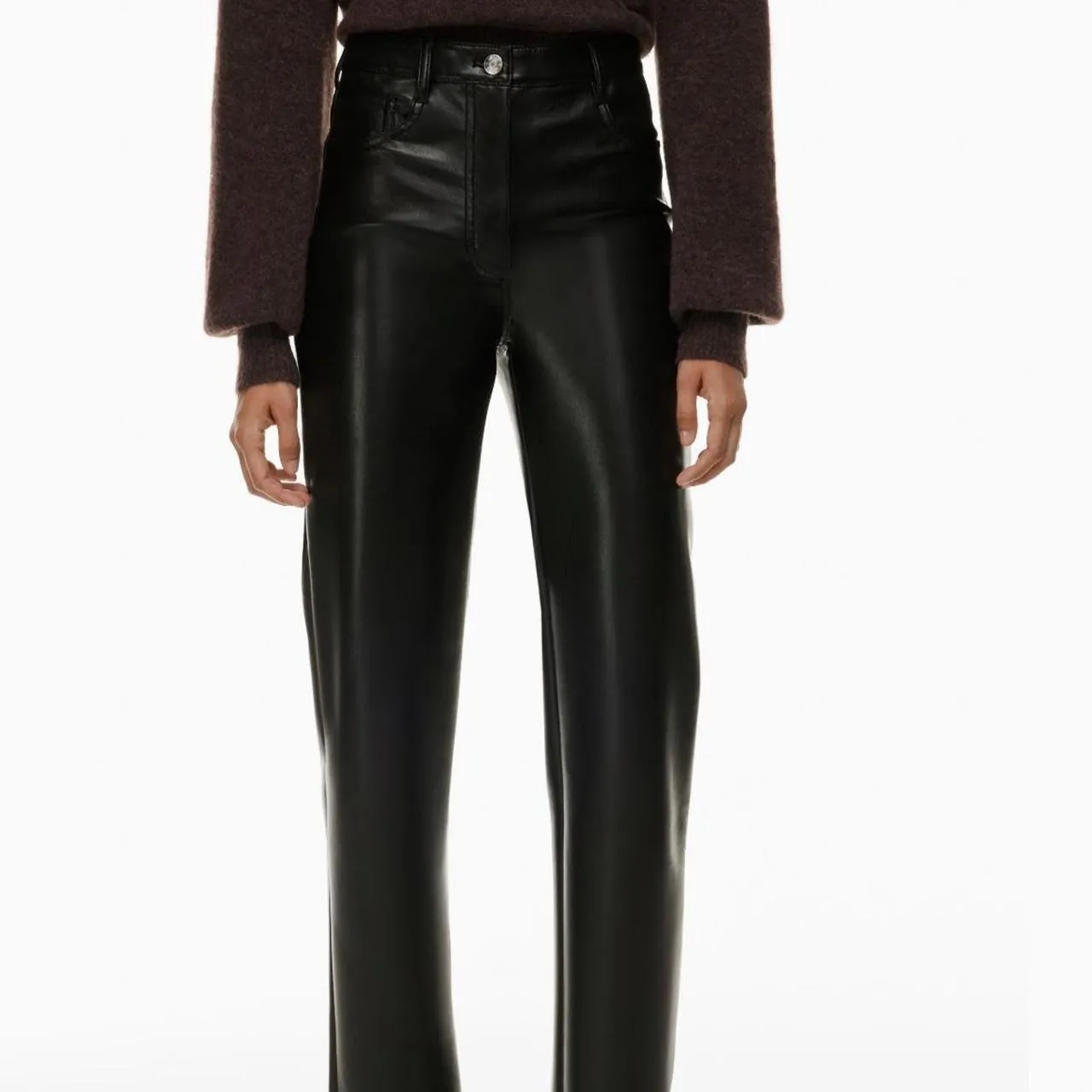 Aritzia Women's Black Trousers