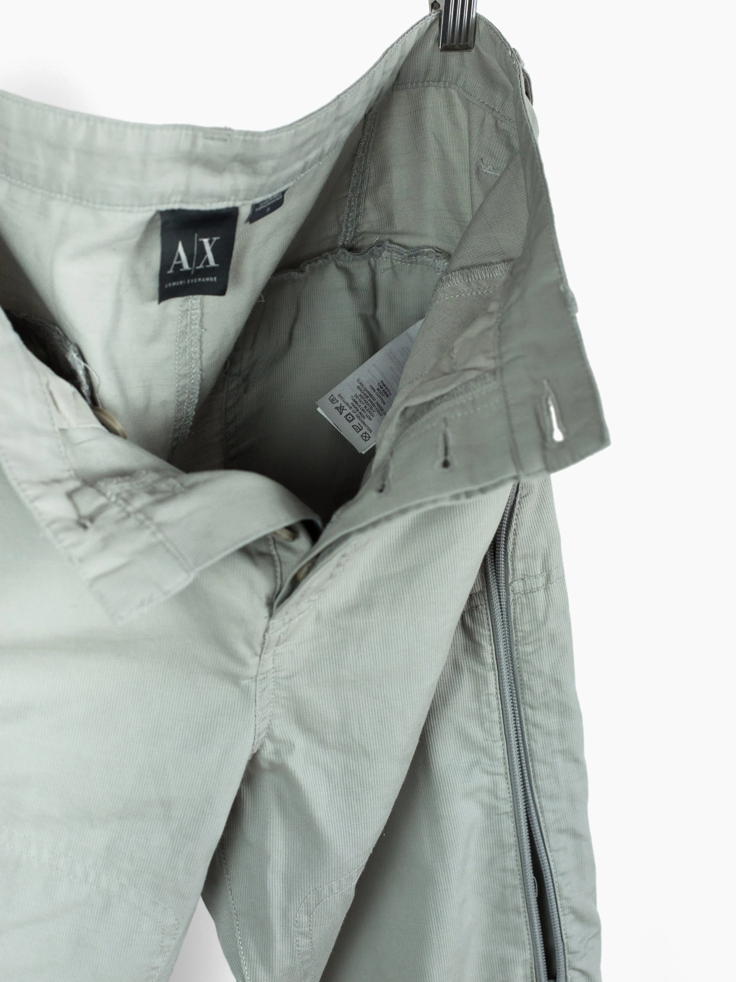 Armani Exchange 00s Zippered Utility Riding Pants