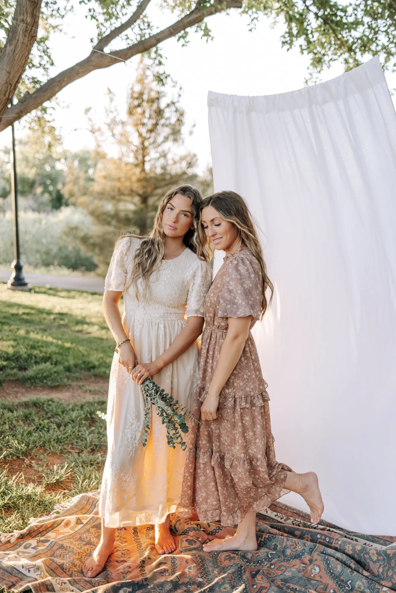 Aubree Dress in Dusty Blush