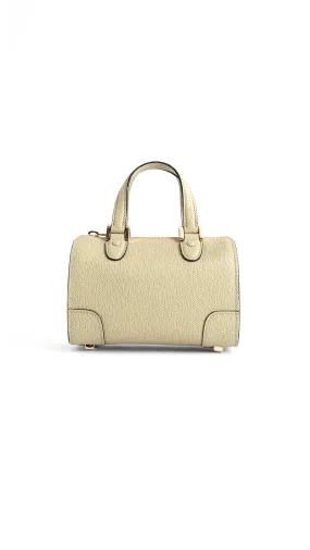 Babila Boston Micro Bag - Beige/Sand