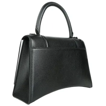 Balenciaga Hourglass Top Handle Bag Black -18%