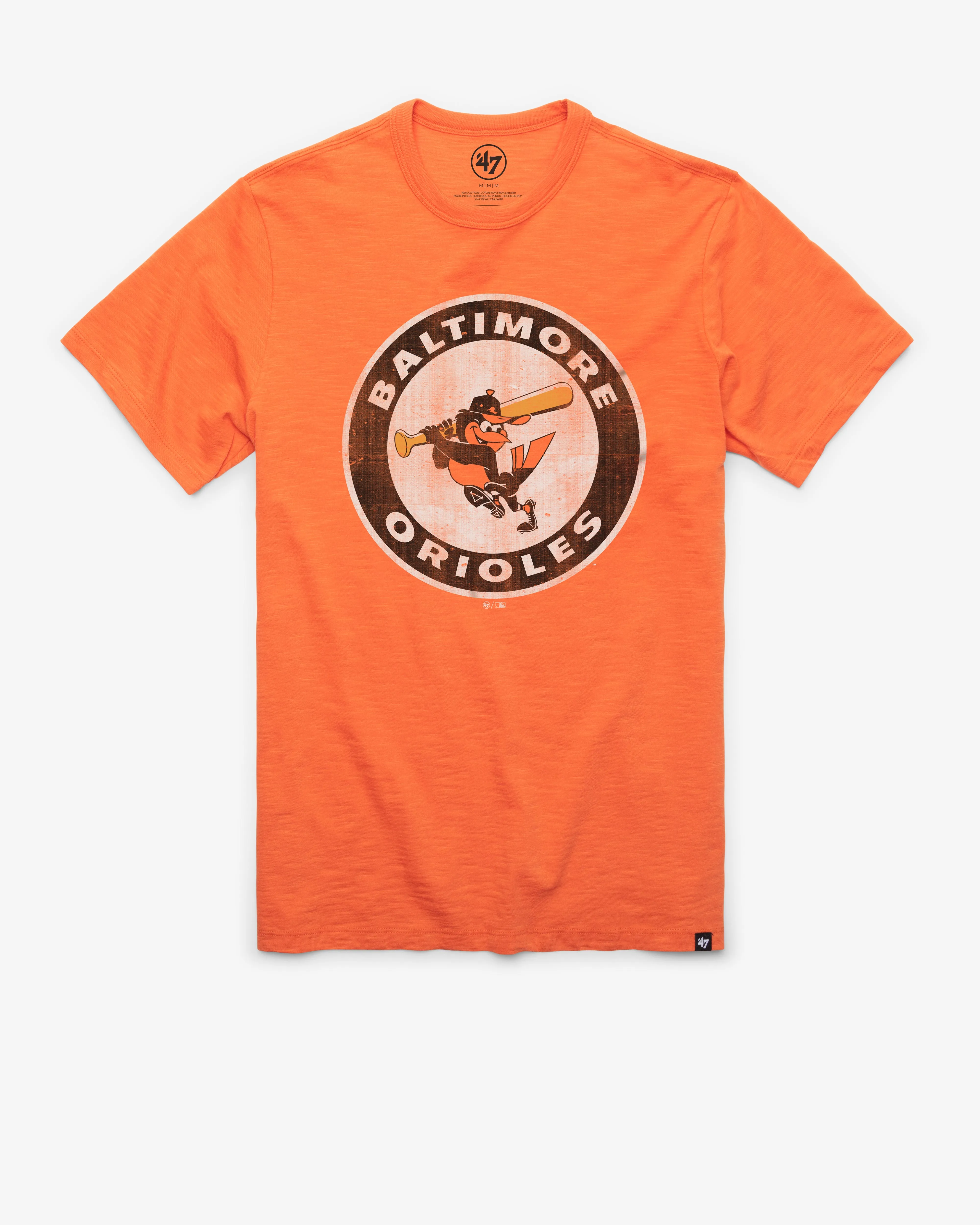 BALTIMORE ORIOLES COOPERSTOWN GRIT '47 SCRUM TEE