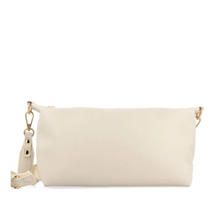 BEIGE BAG WITH CARANTEC SHOULDER STRAP