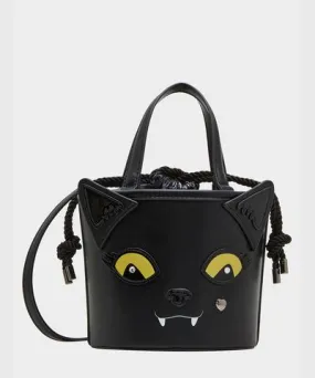 Betsey Johnson Kitsch Gimmie Candy Cat Bucket Bag