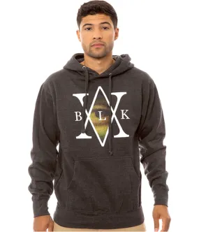 Black Scale Mens The Mona's Traditional Hoodie Sweatshirt