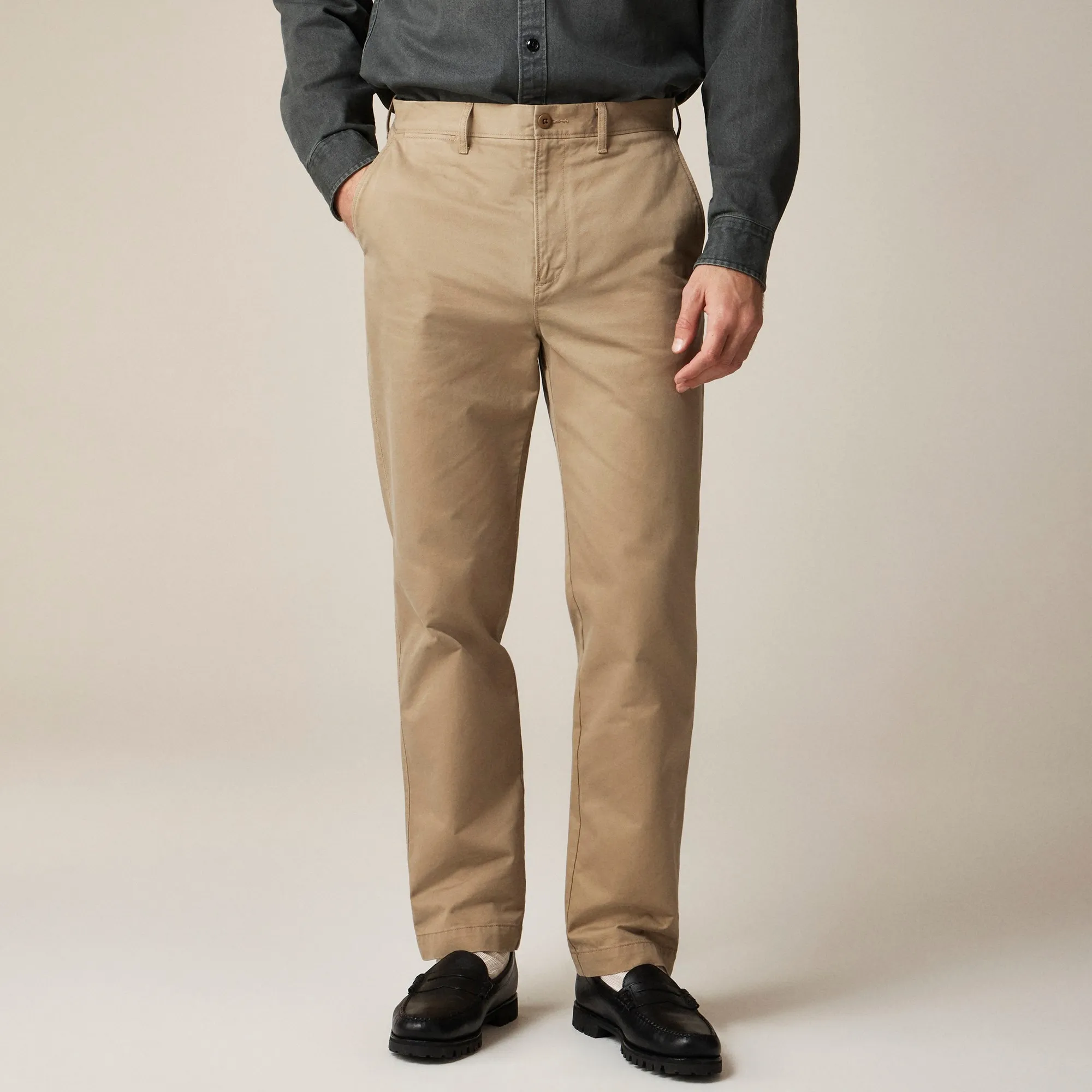 Broken-in Straight chino pant