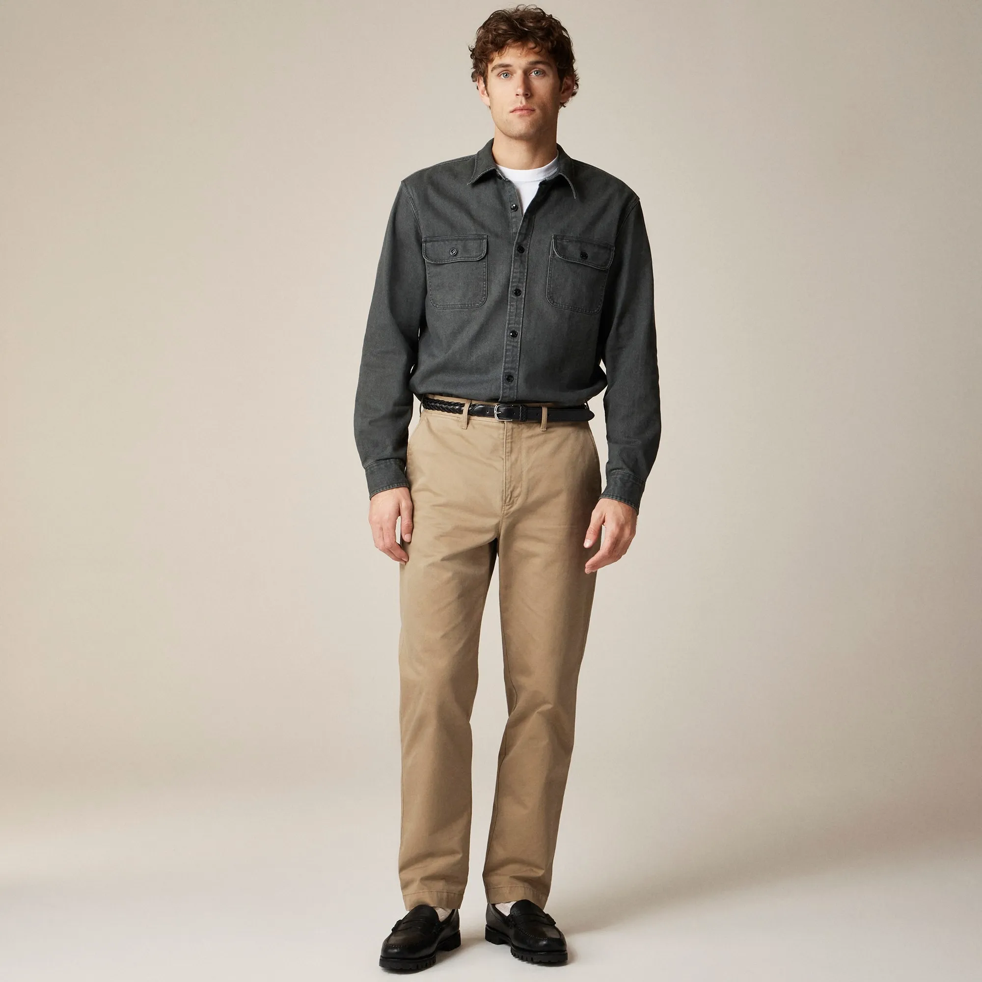 Broken-in Straight chino pant