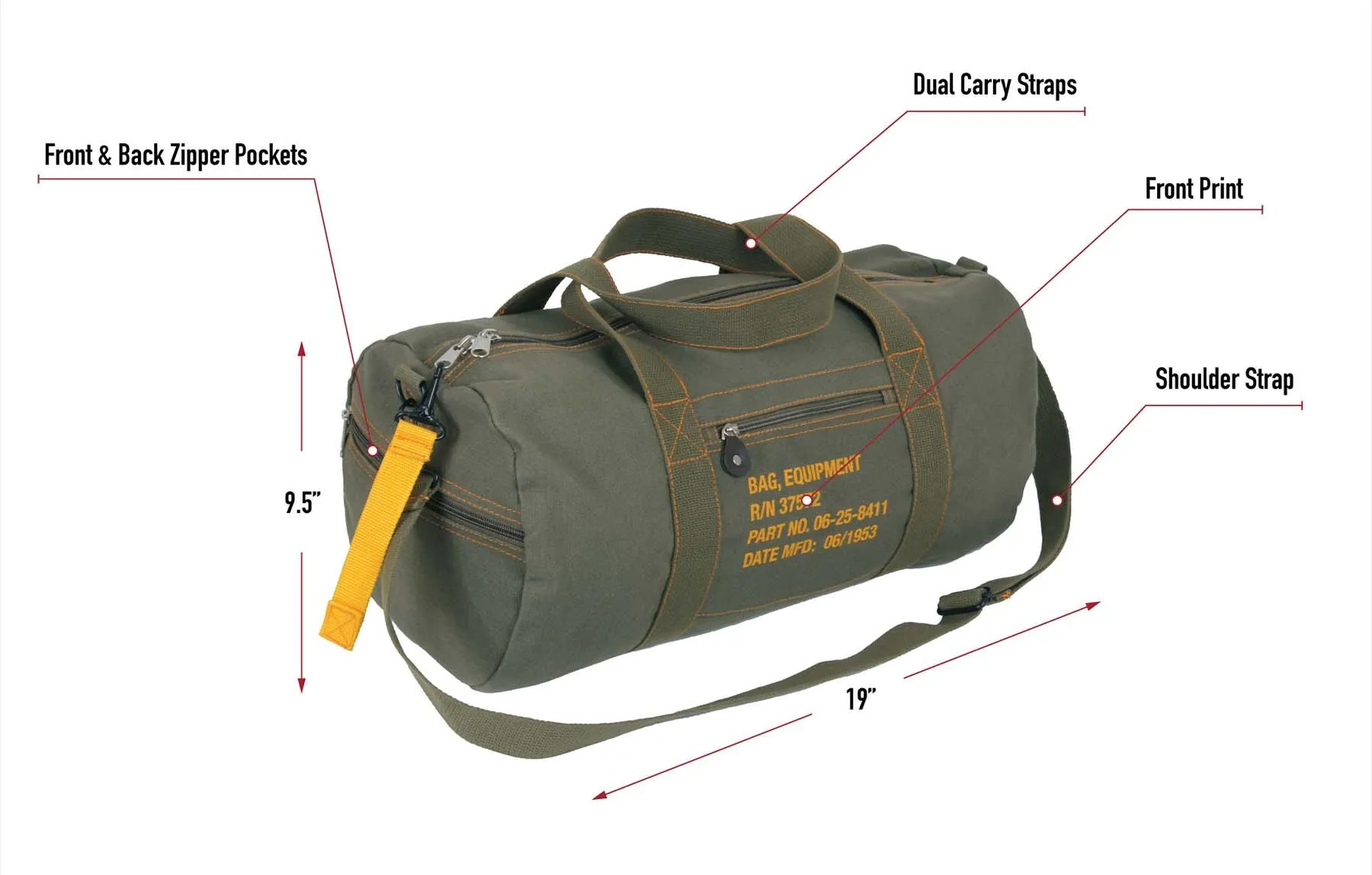 Canvas Equipment Bag