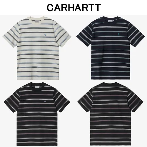 Carhartt  |Unisex Street Style Short Sleeves Logo T-Shirts