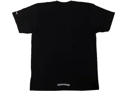 CHROME HEARTS  |Unisex Street Style U-Neck Collaboration Plain Logo T-Shirts