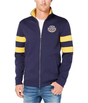 Club Room Mens Fleece Varsity Jacket