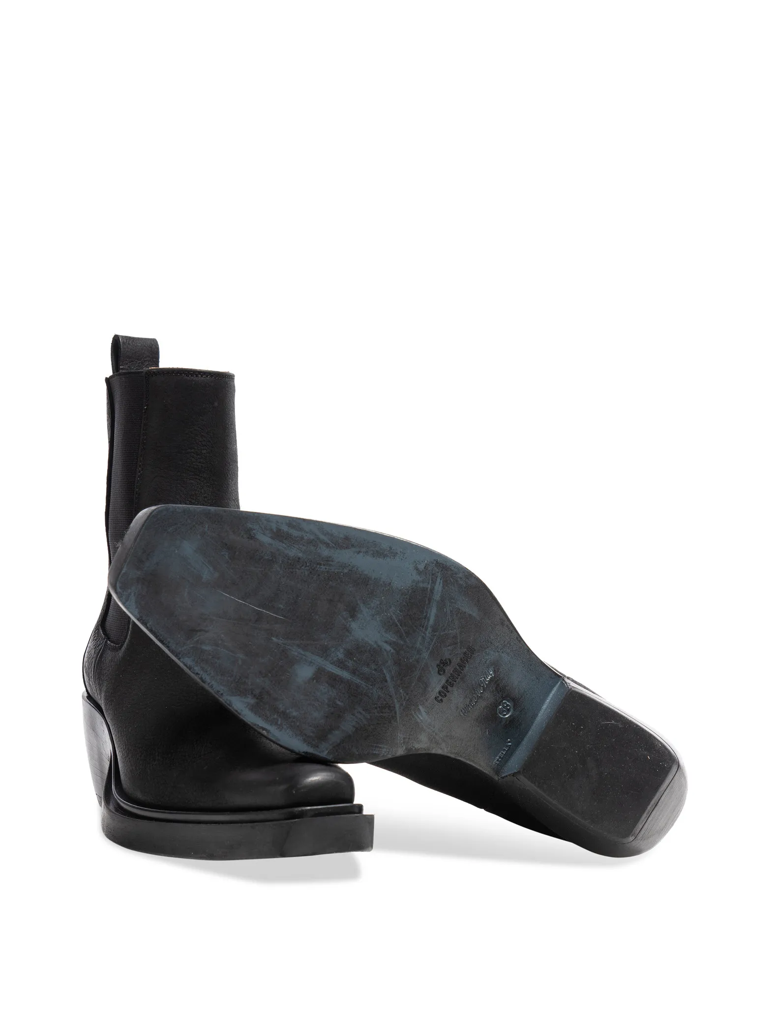 COPENHAGEN STUDIOS BOOTS CPH236 WAXED NABUC BLACK