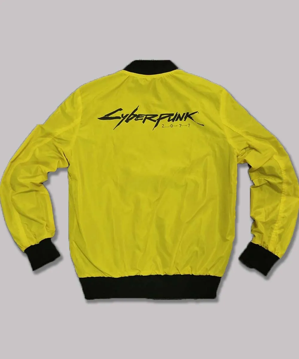 Cyberpunk 2077 Yellow Jacket | Samurai V Bomber Jacket