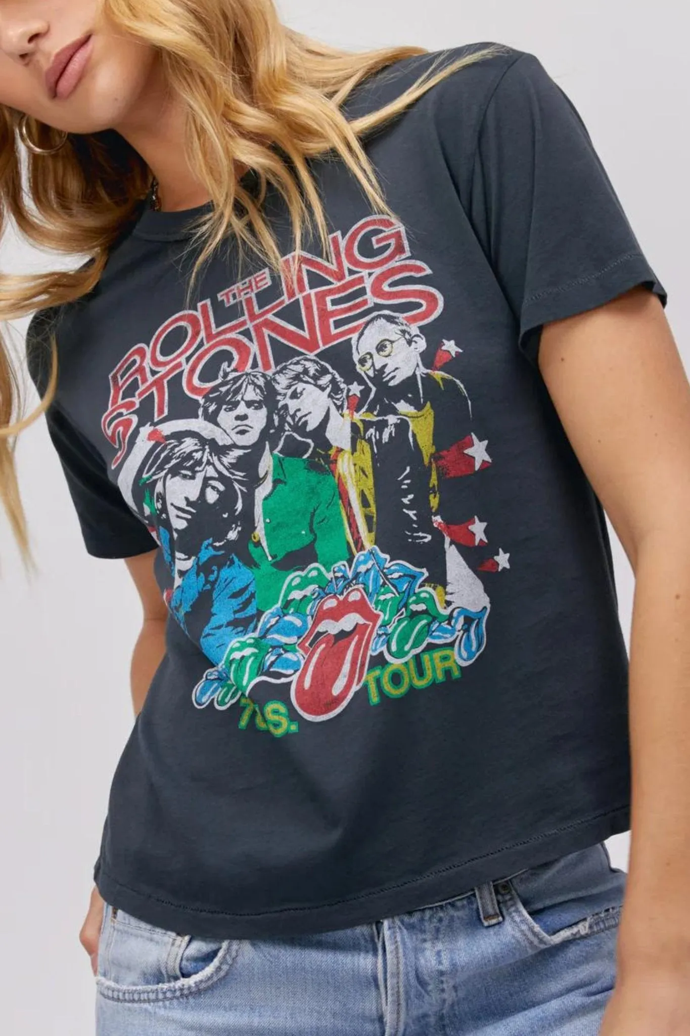 Day Dreamer: Rolling Stones 78 US Tour Ringer Tee