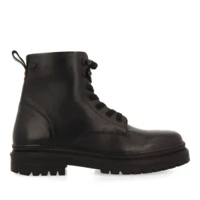 Dolton men's black split lace-up boots