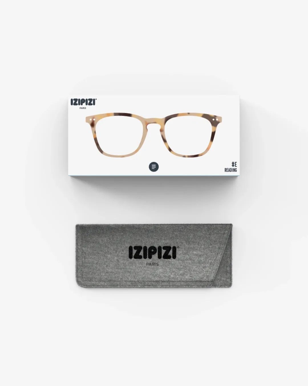 #E READING GLASSES IN LIGHT TORTOISE - IZIPIZI