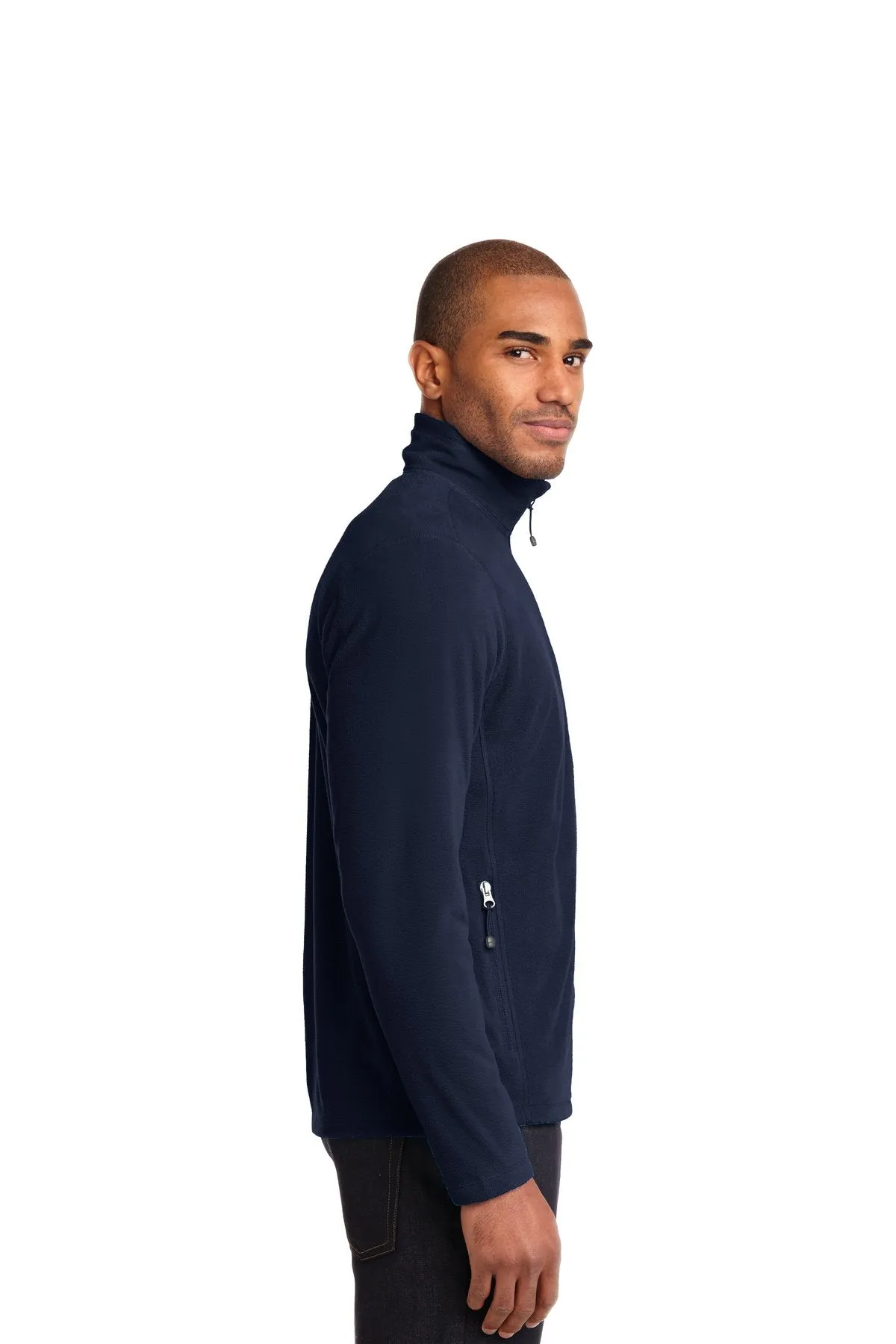 Eddie Bauer Full-Zip Microfleece Jacket EB224 Navy [Horton Group]