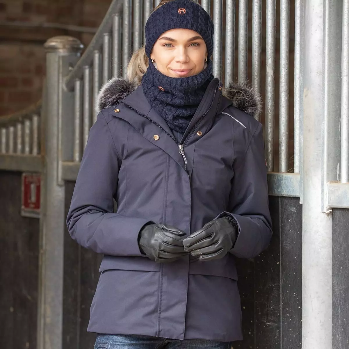 Equetech Ashendon Waterproof Jacket - Navy