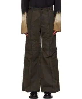 Feng Chen Wang Brown 2IN1 Cargo Pants