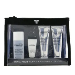 Filorga Intense Hydration Set: Micellar Solution 50ml+Hydra-Hyal 7ml+Hydra-Filler 30ml+Meso Mask 30ml+Bag 4pcs+1bag -50%