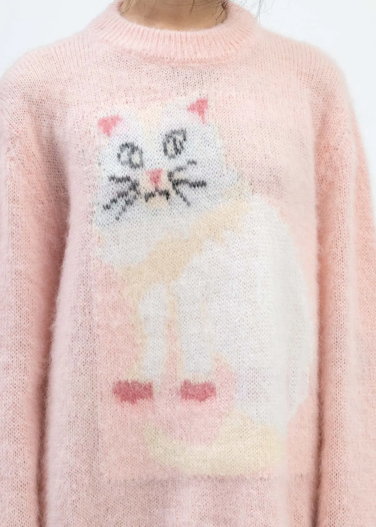 Gattone Knit Sweater - Pink