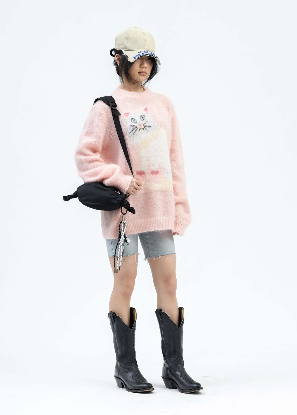 Gattone Knit Sweater - Pink