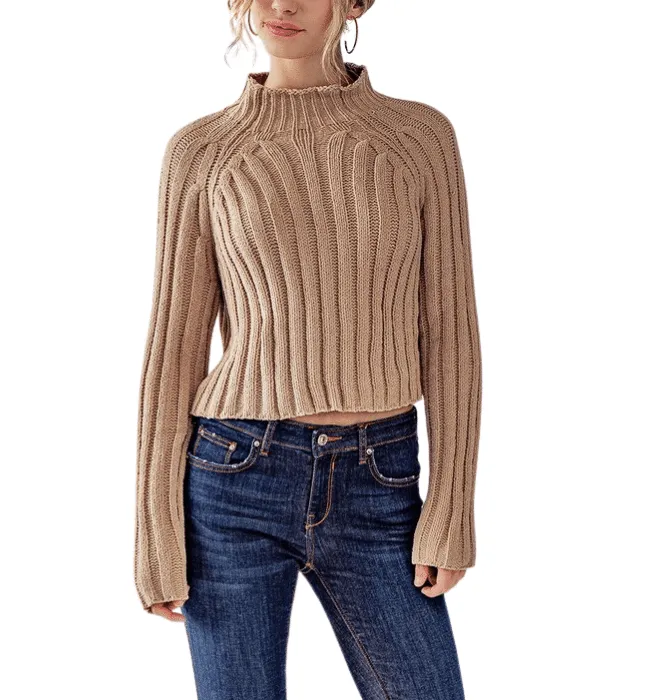 Griffyn Chenille Cropped Sweater