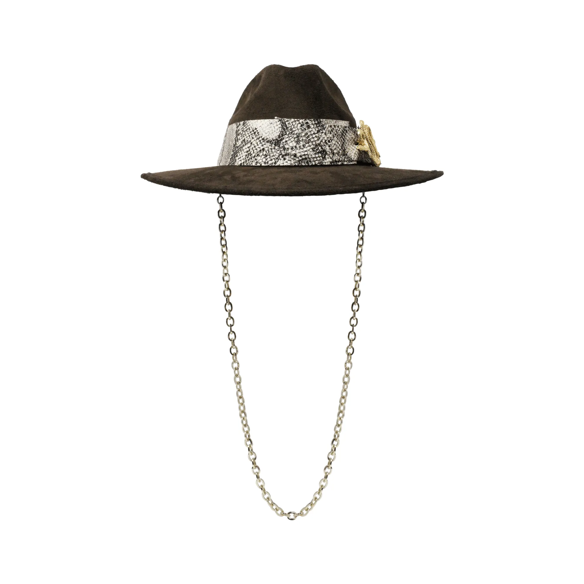 Hat with Removable Chain