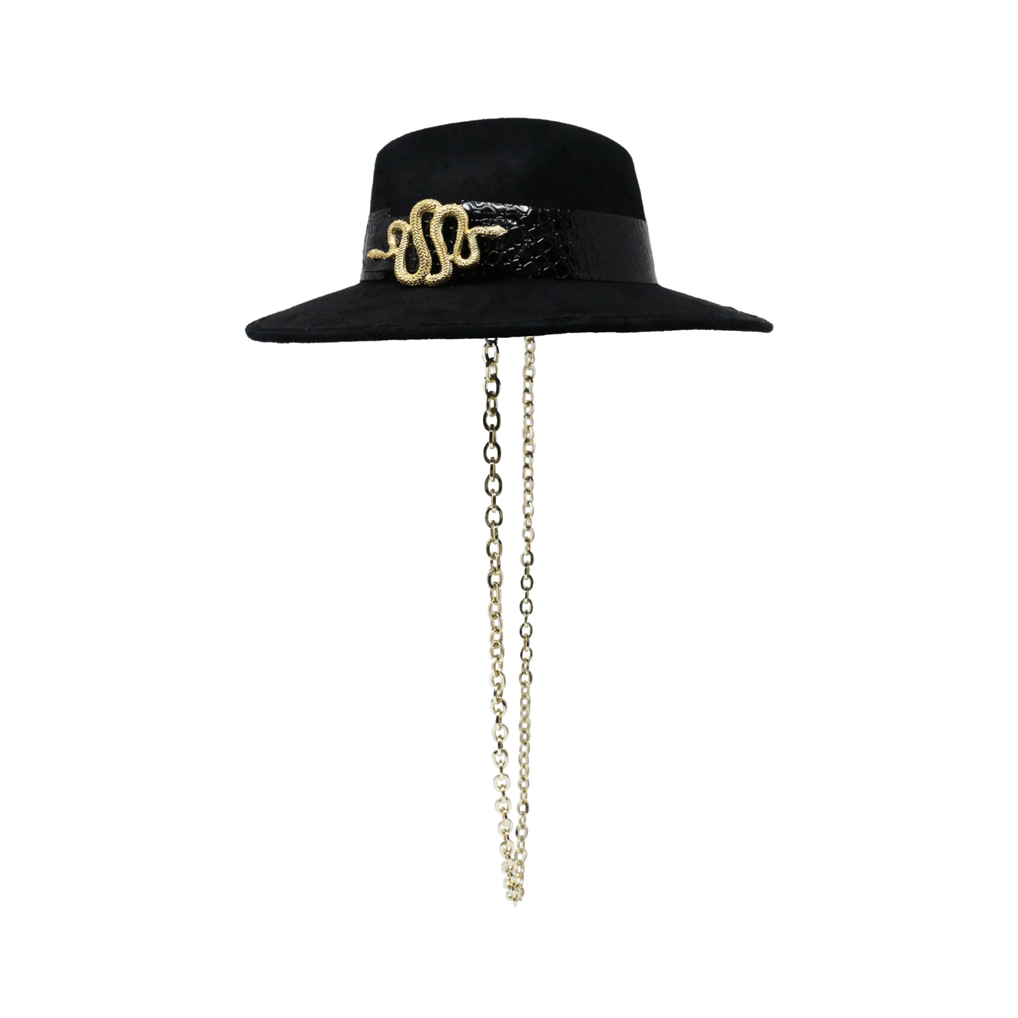 Hat with Removable Chain