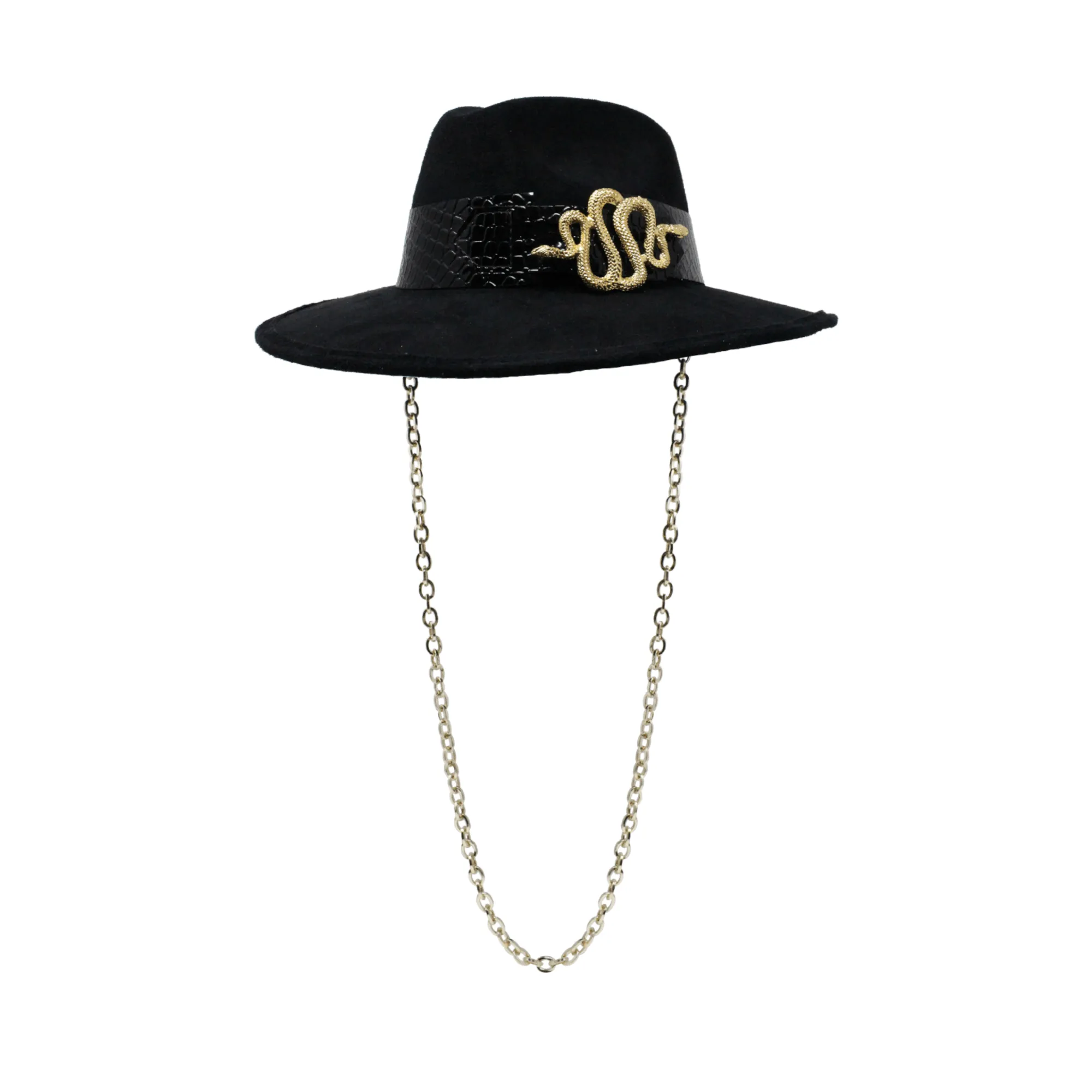 Hat with Removable Chain