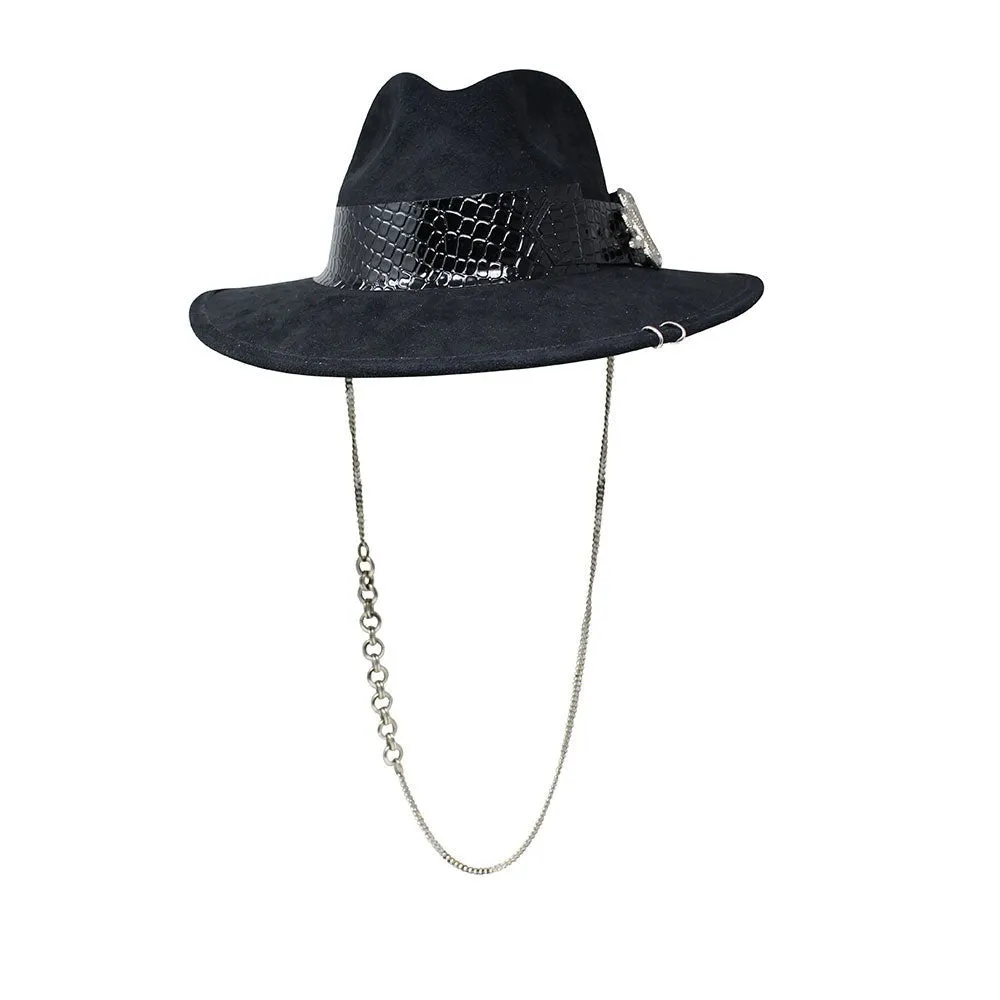 Hat with Removable Chain