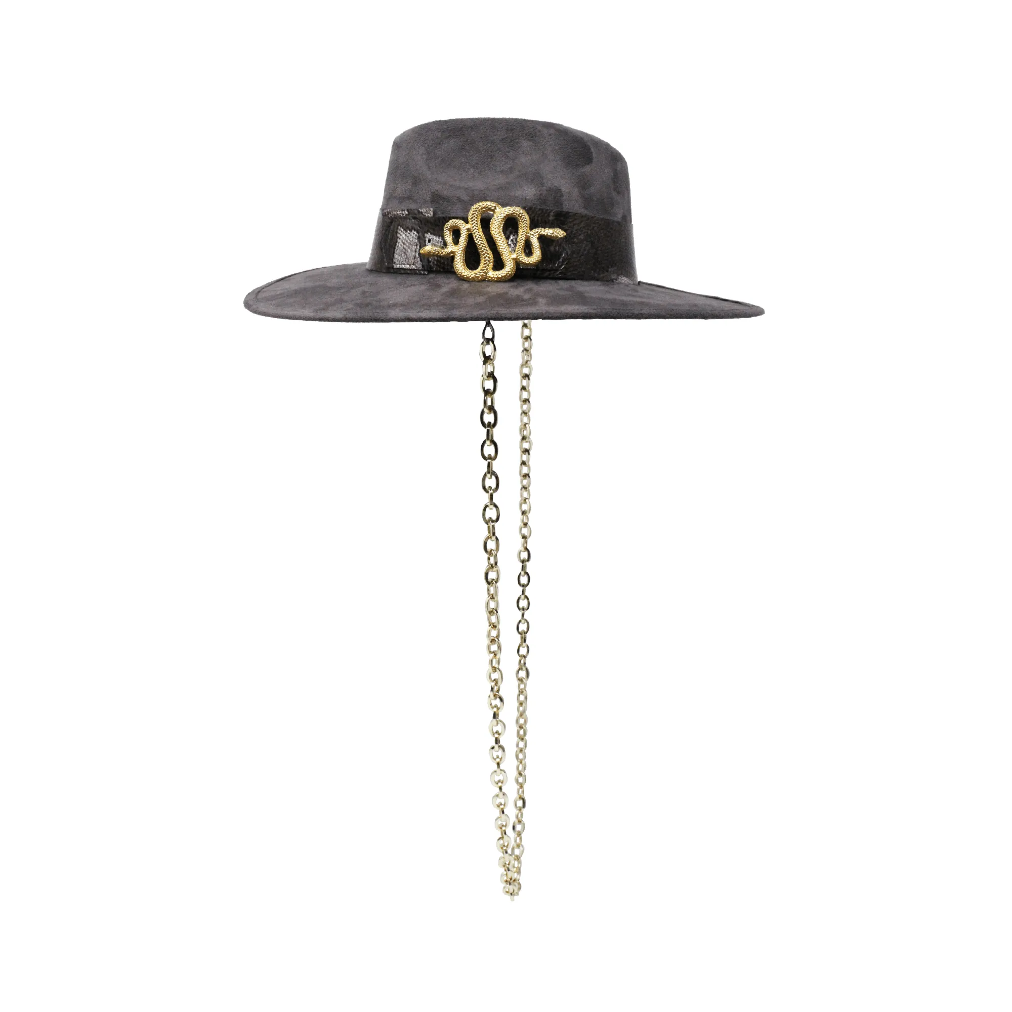 Hat with Removable Chain