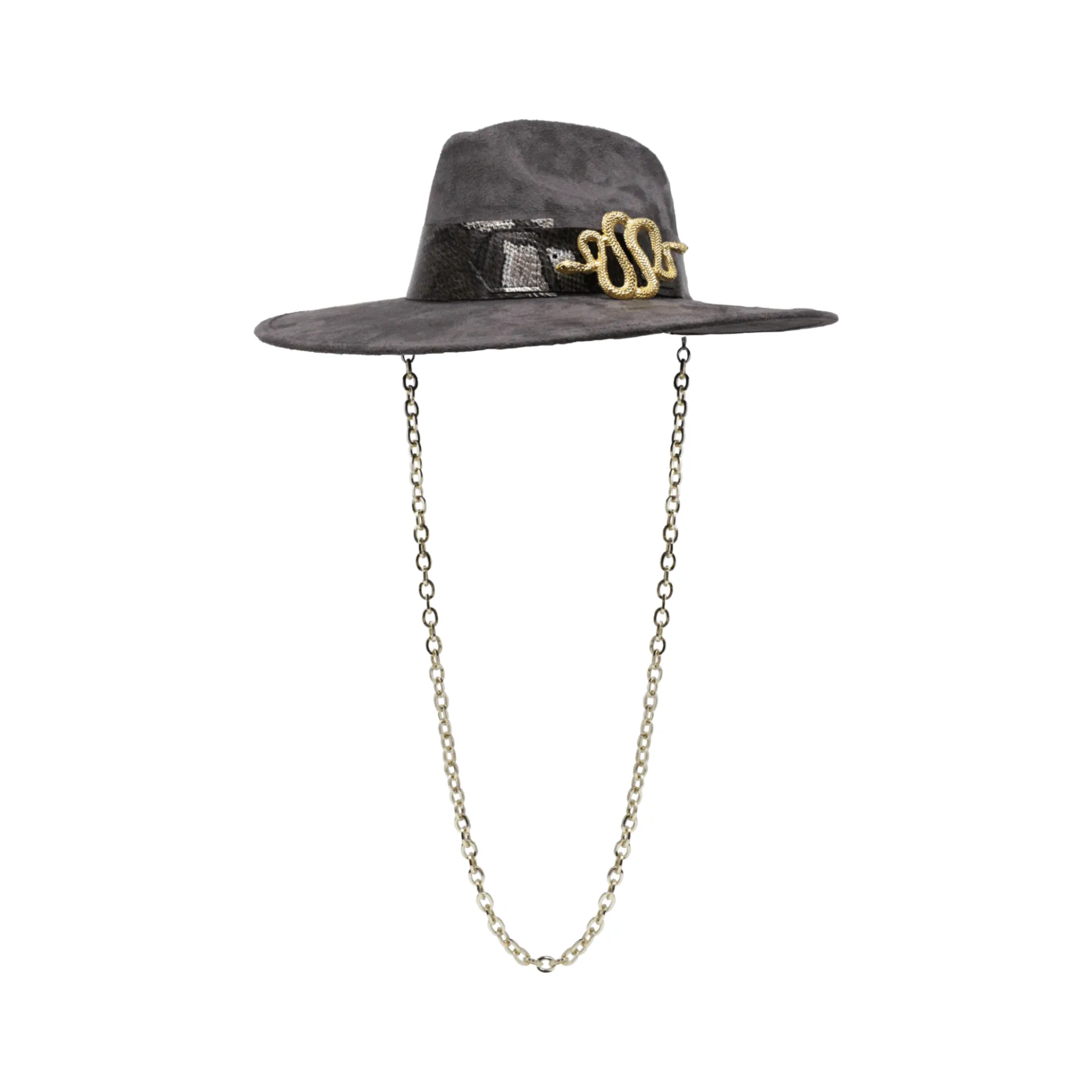 Hat with Removable Chain