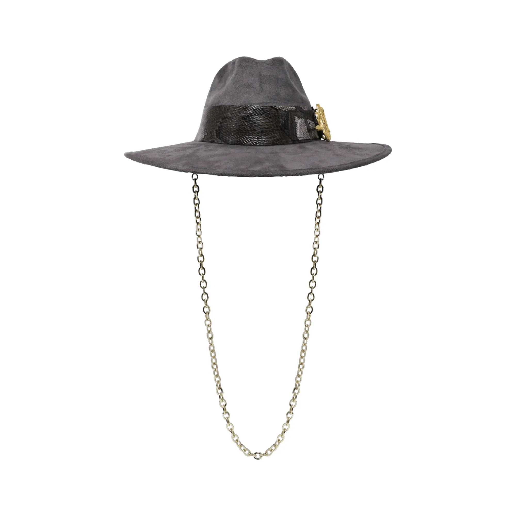 Hat with Removable Chain