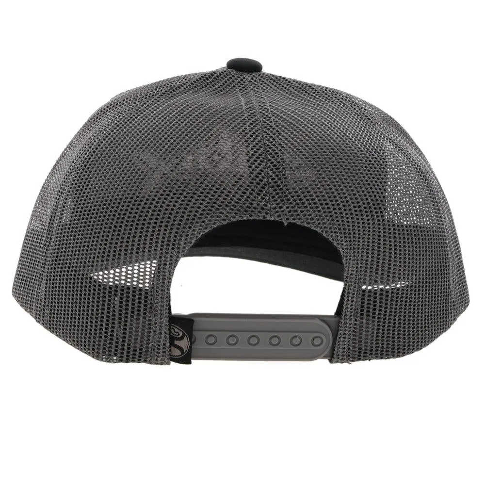 HOOEY HABITAT BLACK/CHARCOAL HAT