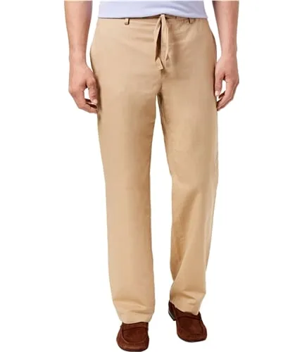 I-N-C Mens Drawstring Casual Trouser Pants