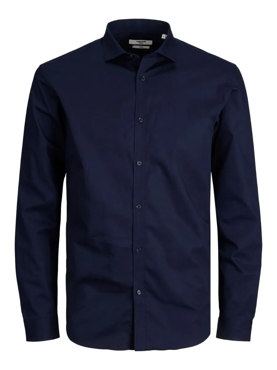 Jack & Jones Premium Long Sleeve Dress Shirt Navy Blazer